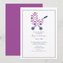 Babykläder för magenta- och marinskadefickor