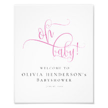 Babykläder för modern minimalistisk Rosa Calligrap