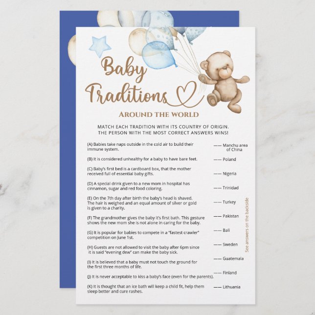 Babykläder för Nallen Baby Traditions (Fram/baksida)