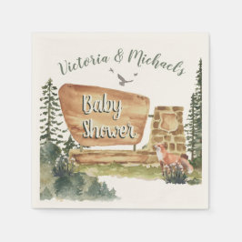 Babykläder för nationalparken Äventyr Woodland Pappersservett