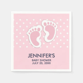 Babykläder för Rosa flicka i Cute Pappersservett