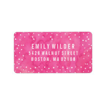 Babykläder för rosa vattenfärgpunkter