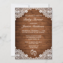 Babykläder för Rustic Wood & White Snöre