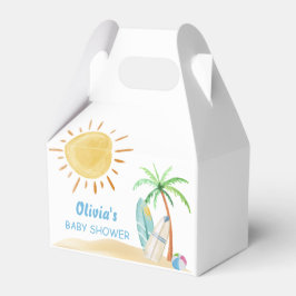Babykläder för solskensbänk Handflatan Träd Presentaskar