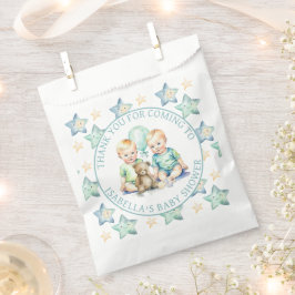Babykläder för trefärgade Twin Boys