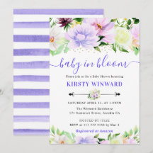 Babykläder för vattenfärgning och Lila för gräddbl