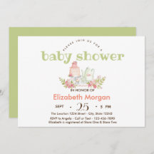 Babykläder för vattenfärgning Tekanna Blommor