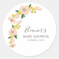Babykläder för vintagens Rosa och Blommigt för Gul