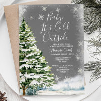 Babykläder för Winter White Snöflingor Gräs Träd