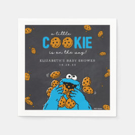 Babykläder i Cookie Monster Chalkboard Pappersservett