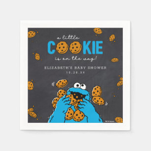 Babykläder i Cookie Monster Chalkboard Pappersservett