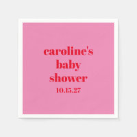 Babykläder med fetstil Rosa Anpassningsbarna Red M