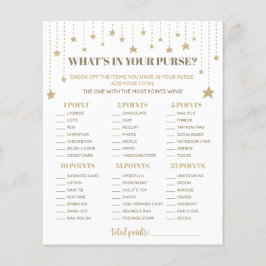 Babykläder med Guld Twinkle Star Shower What's in 