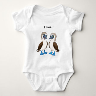 Babykläder med tecknade fåglar t shirt