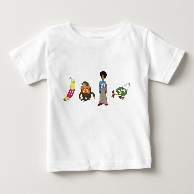 Babykromosomskjorta Tee Shirt (Framsida)