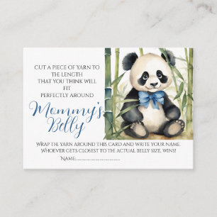 Babykulle spel Gissa mammans bukstorlek Panda Tilläggskort