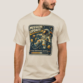 Babykungörelse Astronaut Graviditetsupptäckt T Shirt