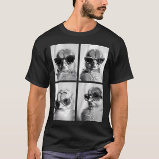 Babykycklingar Med Solglasögon Gårdsdjur Kyckling T Shirt