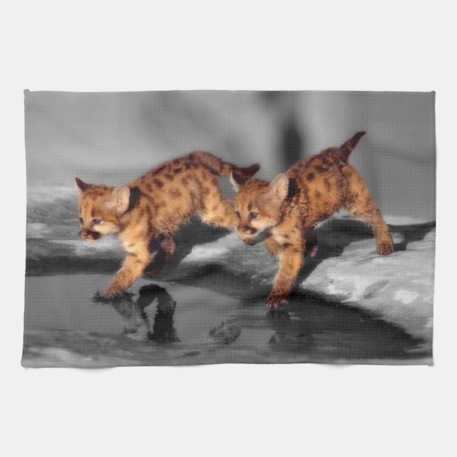 BabyLeopards Kökshandduk (Horisontell)