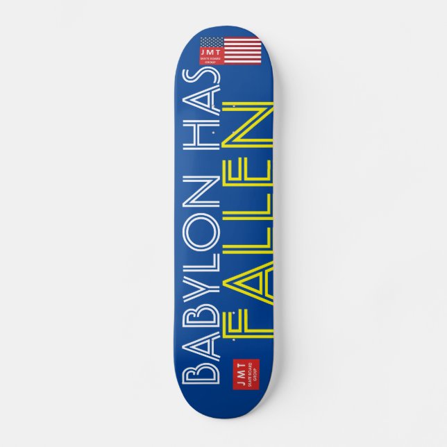 BABYLON HAR FALLIT Skateboard (Framsida)