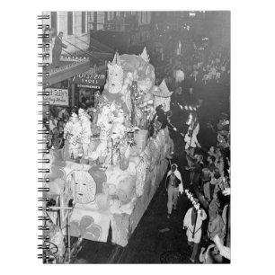 Babylon New Orleans Mardigras 1955 Anteckningsbok