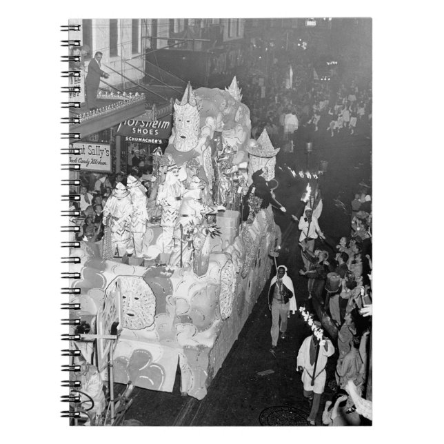 Babylon New Orleans Mardigras 1955 Anteckningsbok (Framsidan)