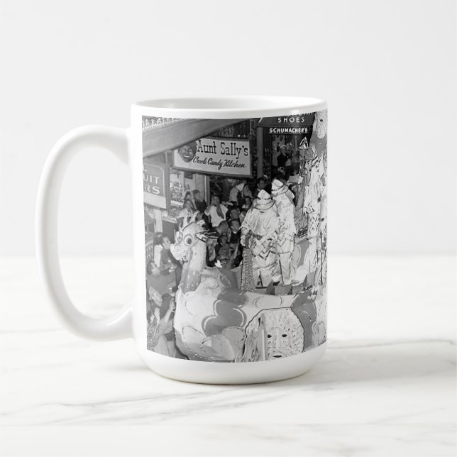 Babylon New Orleans Mardigras 1955 Kaffemugg (Vänster)