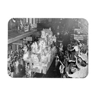 Babylon New Orleans Mardigras 1955 Magnet