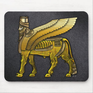 Babylonic Winged Bull Lamassu Musmatta