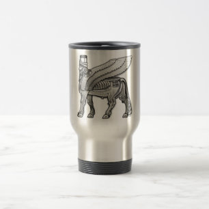 Babylonic Winged Bull Lamassu Resemugg