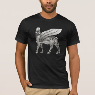 Babylonic Winged Bull Lamassu T Shirt