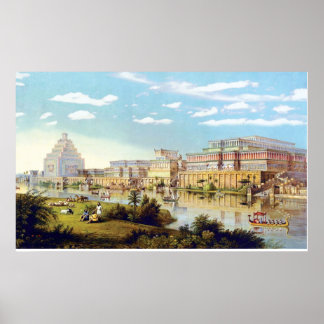 Babylons stad poster