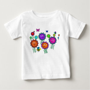 Babylyckligblommor T-shirt