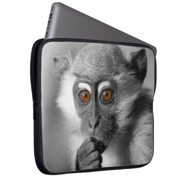 BabyMangabeyapa Laptop Sleeve (Framsidan Höger)