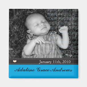 Babymeddelande Magnet