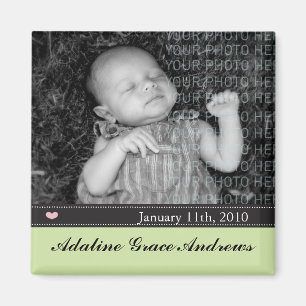 Babymeddelande Magnet