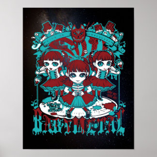 Babymetal Gimme Chocolate och kärlek Poster
