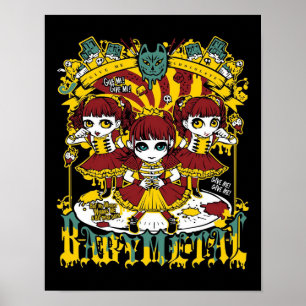 babymetal gimme-choklad poster