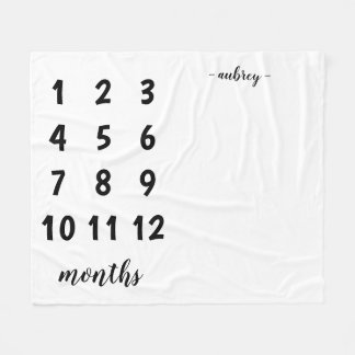 Babymilstolpefilt Fleecefilt