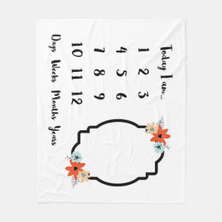 Babymilstolpefilt Fleecefilt