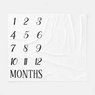 Babymilstolpefilt Fleecefilt