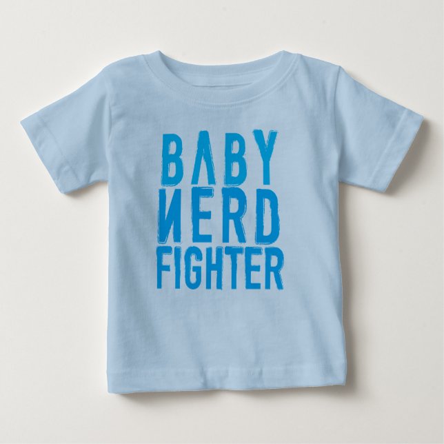 BabyNerdfighter blått Tee (Framsida)