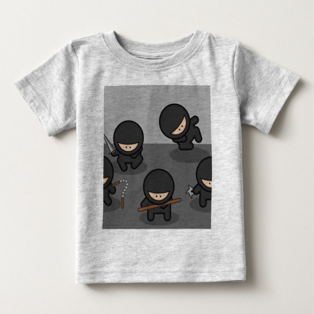 BabyNinja utslagsplats T-shirt (Framsida)