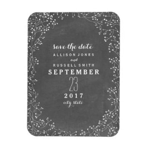 Babyns andningspanel Inspired Spara datum Magnet