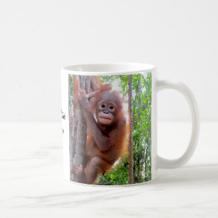 BabyOrangutan Uttuh Kaffemugg