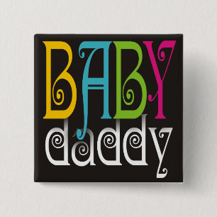 Babypappa - genderneutralt knapp