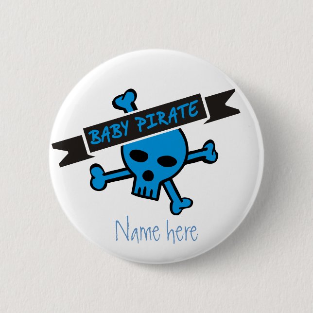 Babypiratpojke Knapp (Framsida)