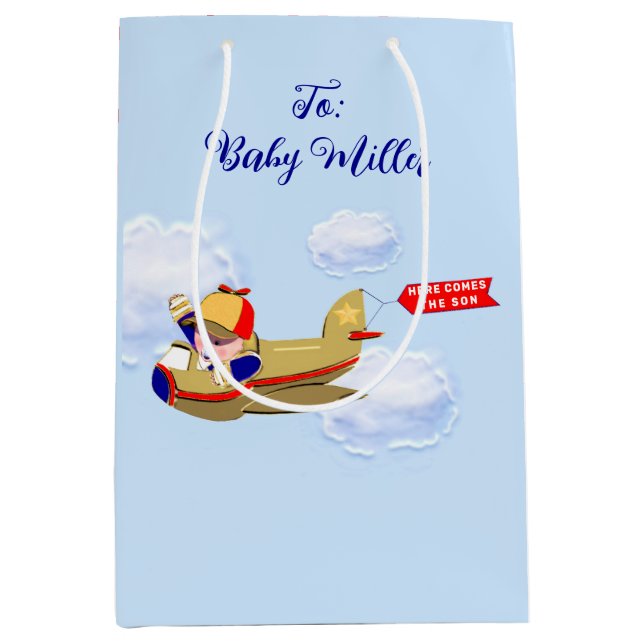 Babypojke Flygplanspilot (Framsidan)