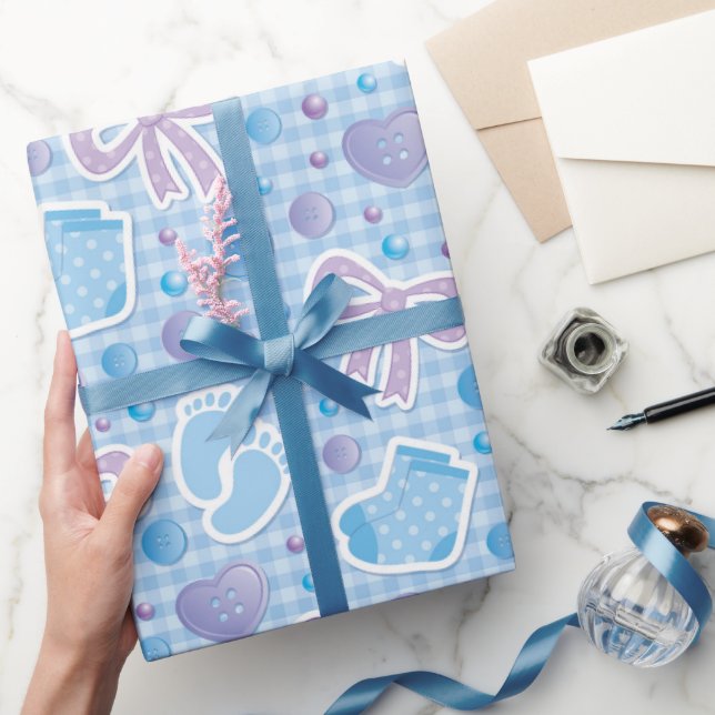 Babypojke  presentpapper (Gifting)