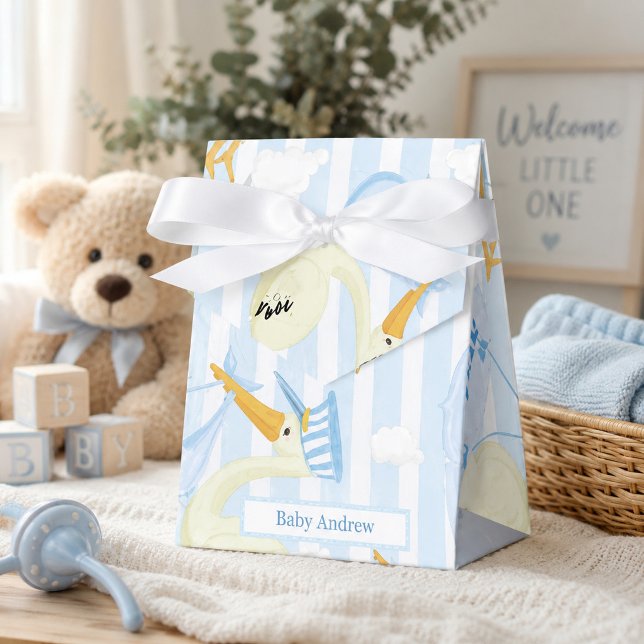 Babypojke showerfirande presentaskar (Skapare uppladdad)